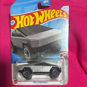 Mattel Hot Wheels Tesla Cybertruck Packaging